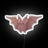 Add a whimsical touch with this adorable bat neon light