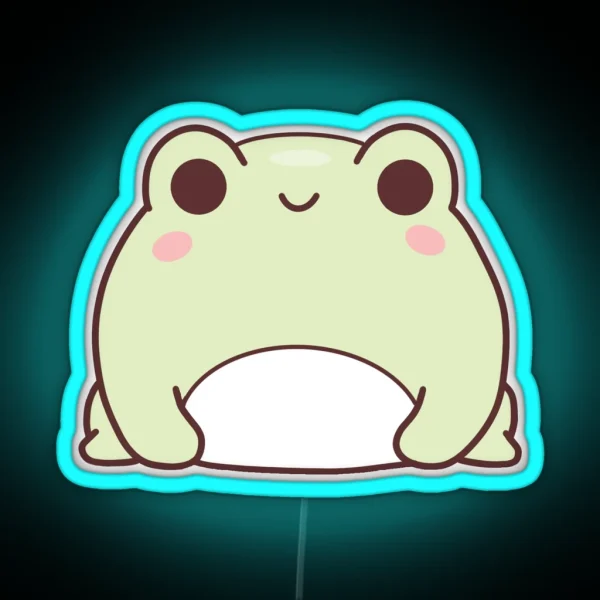 Cute Frog RGB Neon Sign