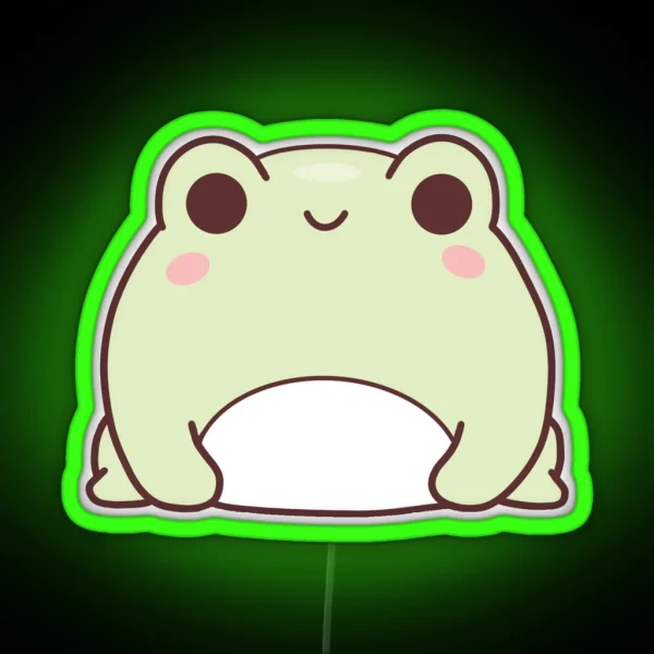 Cute Frog RGB Neon Sign