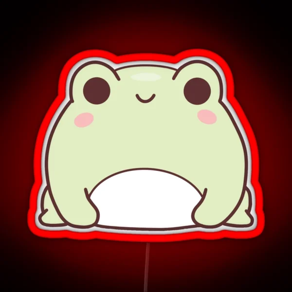 Cute Frog RGB Neon Sign