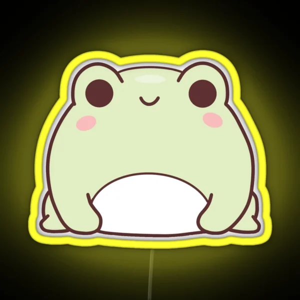 Cute Frog RGB Neon Sign