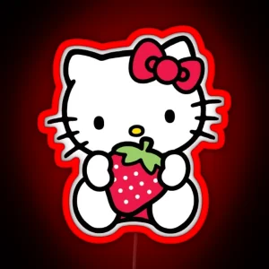 Cute Hello Kitty RGB Neon Sign