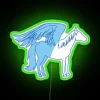 Vibrant colorful mythical creatures led decals for phone cases apparel