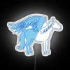 Luminous Neon Prints of Mythical Creatures for Apparel & Accessories