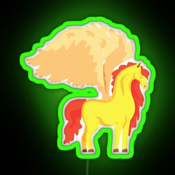 Cute Legendary Animals For Led Iphone Cases And Led RGB Neon Sign