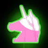 Colorful Cute Mythical Creatures Decal for Phone Case and Neon Sign