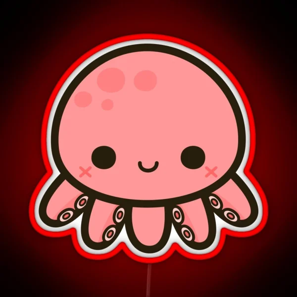 Cute Octopus RGB Neon Sign