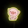 Cozy Home Decor with Bright RGB LED Neon Pig Sign