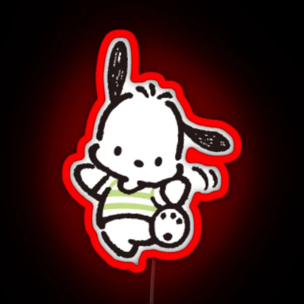 Cute Sanrio Puppy From Hello Kitty RGB Neon Sign