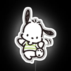 Cute Sanrio Puppy From Hello Kitty RGB Neon Sign