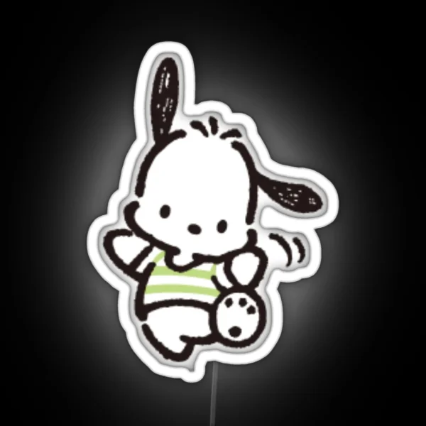 Cute Sanrio Puppy From Hello Kitty RGB Neon Sign