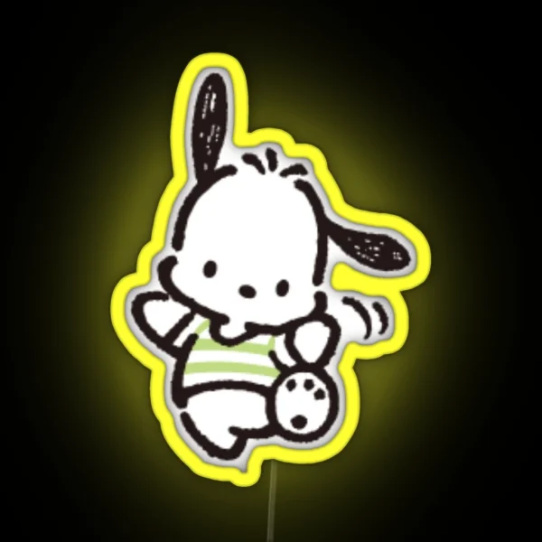 Cute Sanrio Puppy From Hello Kitty RGB Neon Sign