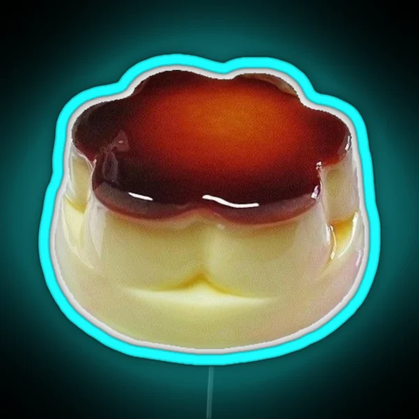 Cutecore Yummy Pudding RGB Neon Sign