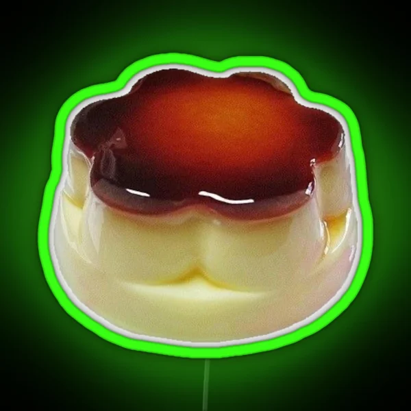 Cutecore Yummy Pudding RGB Neon Sign