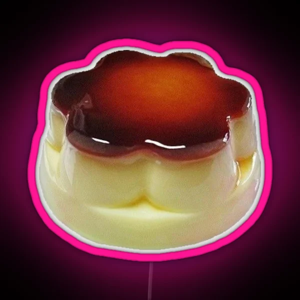 Cutecore Yummy Pudding RGB Neon Sign