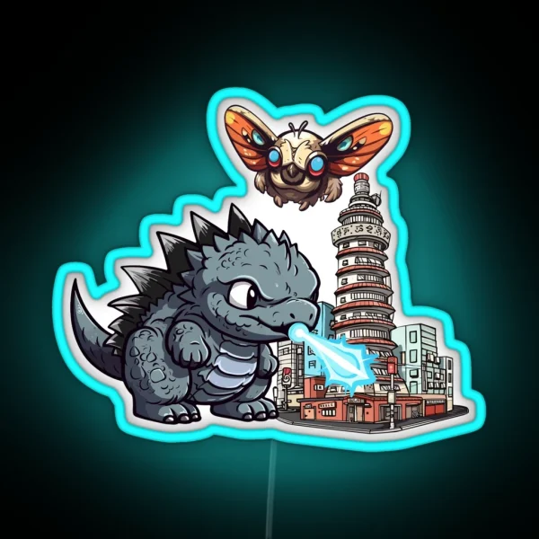 Cutezilla RGB Neon Sign