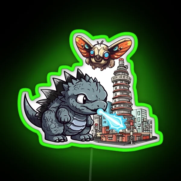 Cutezilla RGB Neon Sign