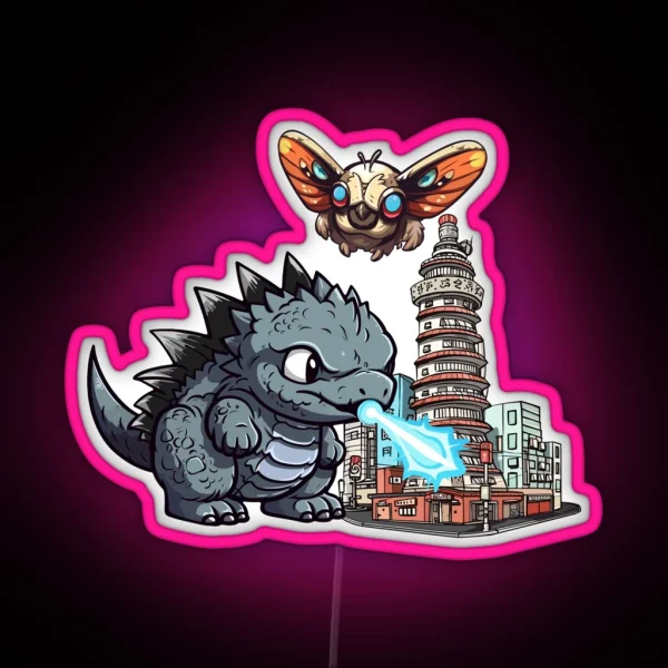 Cutezilla RGB Neon Sign