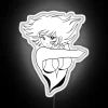 Vibrant Cutie Honey RGB Neon Sign for Whimsical Home Decorations