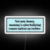 LED Digital Display with RGB Color Changing Politics Meme Sign