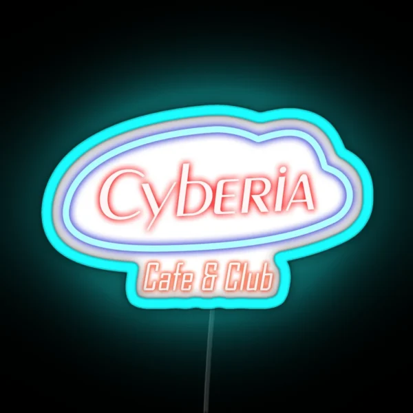 Cyberia Serial Experiments Lain RGB Neon Sign