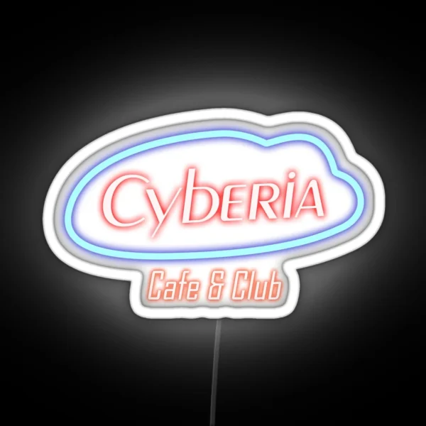 Cyberia Serial Experiments Lain RGB Neon Sign