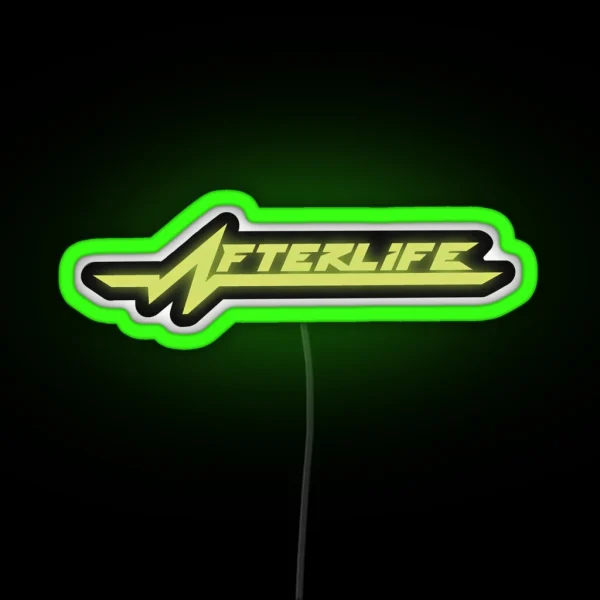 Cyberpunk Afterlife Neon Bar Sign RGB Neon Sign