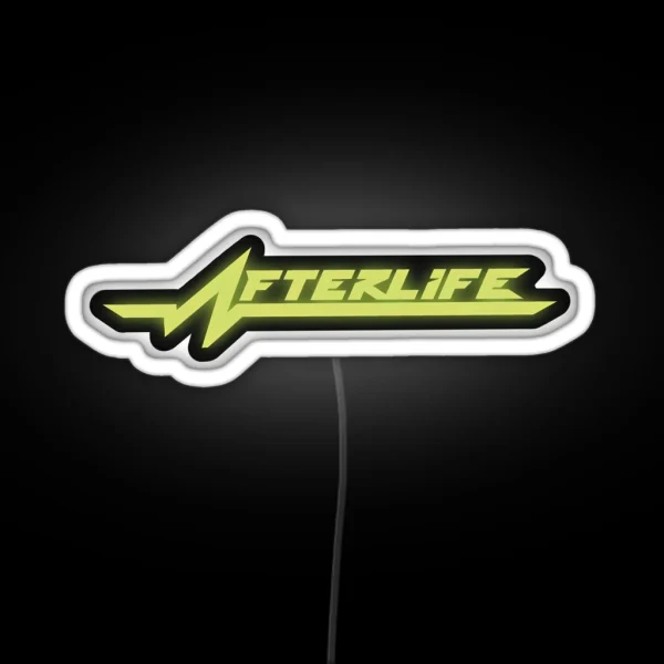 Cyberpunk Afterlife Neon Bar Sign RGB Neon Sign