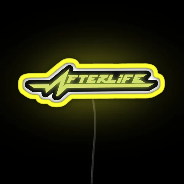 Cyberpunk Afterlife Neon Bar Sign RGB Neon Sign