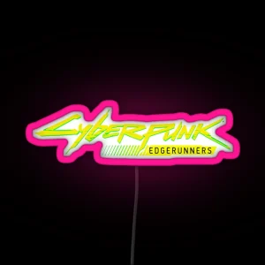 Cyberpunk Edgerunners Logo RGB Neon Sign