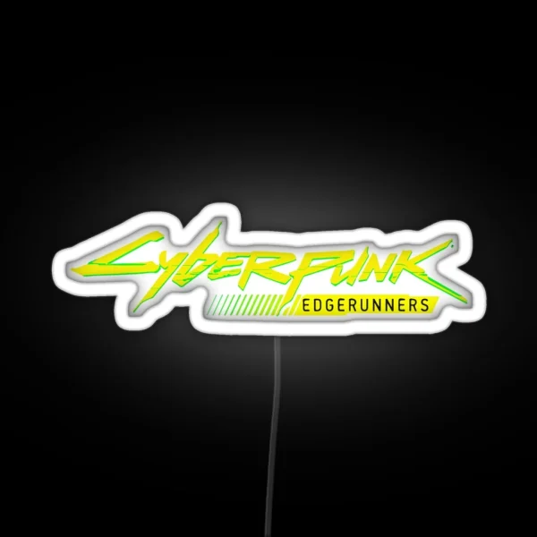 Cyberpunk Edgerunners Logo RGB Neon Sign