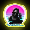 Neon Sign with Keanu Reeves Classic Inspired RGB Colorful Design.