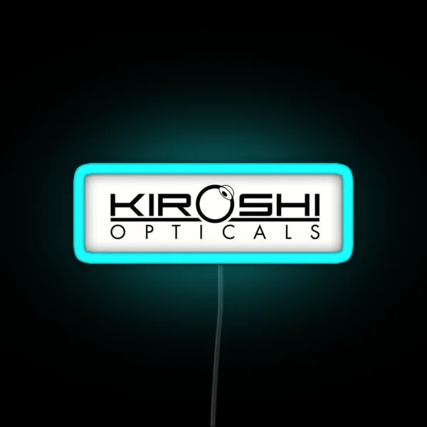 Cyberpunk Kiroshi Opticals Led RGB Neon Sign