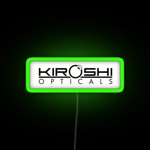 Cyberpunk Kiroshi Opticals Led RGB Neon Sign