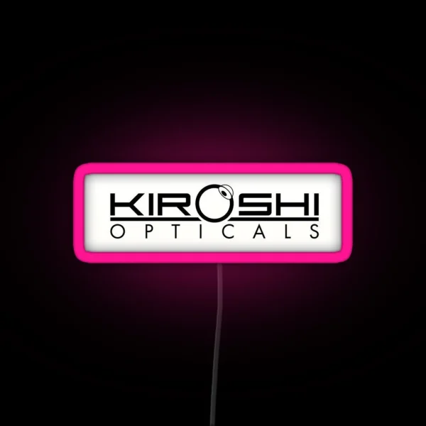 Cyberpunk Kiroshi Opticals Led RGB Neon Sign
