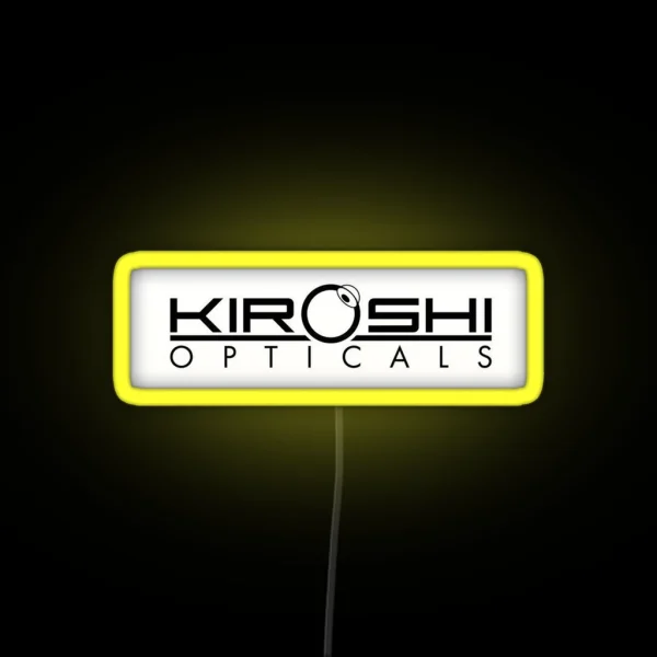 Cyberpunk Kiroshi Opticals Led RGB Neon Sign