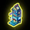 Vibrant Cyberpunk Neon Sign Featuring Bright RGB LED Color Display