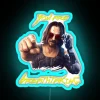 Add cyberpunk flair with Johnny Silverhand RGB neon art decor