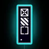 Vibrant Cyberpunk-inspired 12-color LED neon lighting accent decor kit