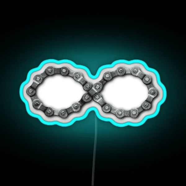 Cycling Forever Led RGB Neon Sign