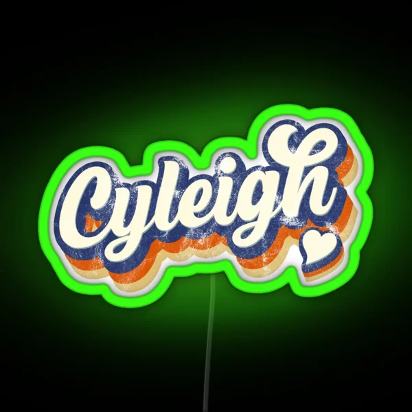 Cyleigh Forever RGB Neon Sign