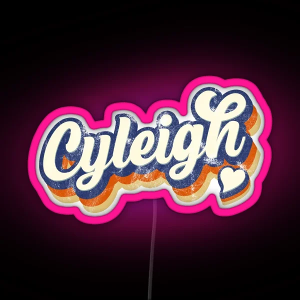 Cyleigh Forever RGB Neon Sign