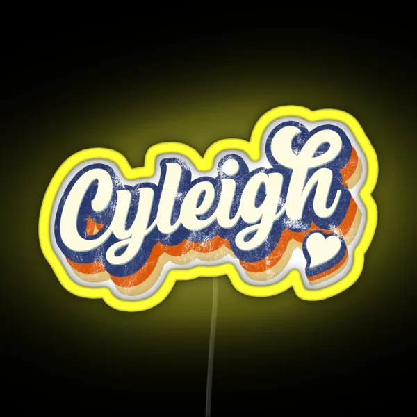 Cyleigh Forever RGB Neon Sign