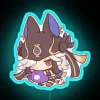 Kawaii Neon Sign for Cyno Fans of Genshin Impact Games
