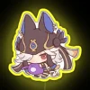 Bright Kawaii RGB Neon Sign Art for Genshin Impact Fans Everywhere