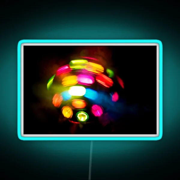 D I S C O RGB Neon Sign