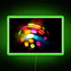 Add colorful disco ambiance with RGB neon sign decoration