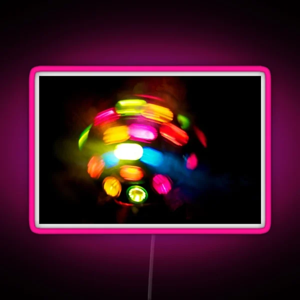 D I S C O RGB Neon Sign
