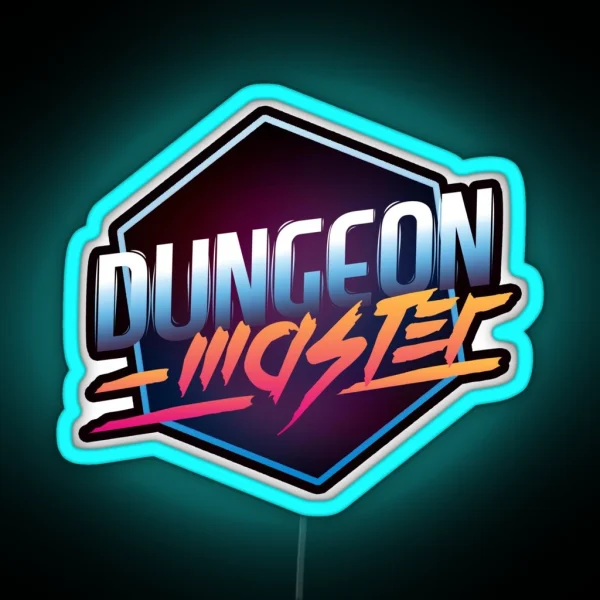 D20 80 S DM RGB Neon Sign