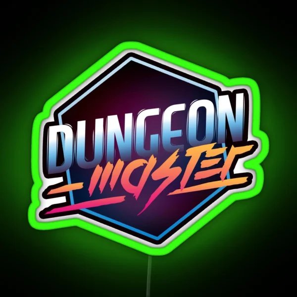 D20 80 S DM RGB Neon Sign